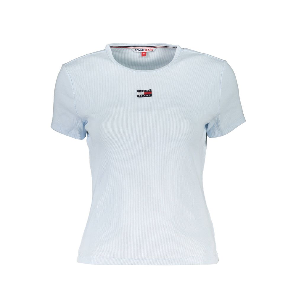 Tommy Hilfiger Blue Cotton Tops & T-Shirt Tommy Hilfiger