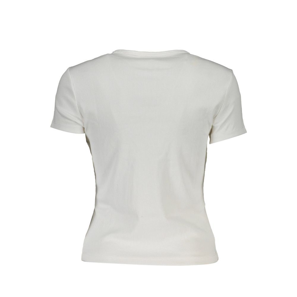 Tommy Hilfiger White Cotton Tops & T-Shirt Tommy Hilfiger
