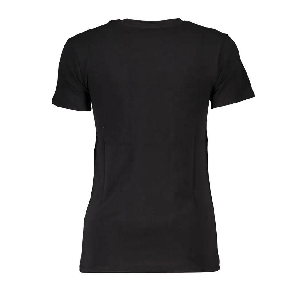 Cavalli Class Black Cotton Tops & T-Shirt - MaraFormigone