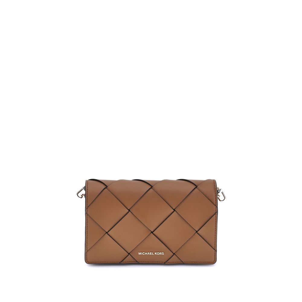 Michael Kors Woven leather Jet Set Shoulder Bag Michael Kors