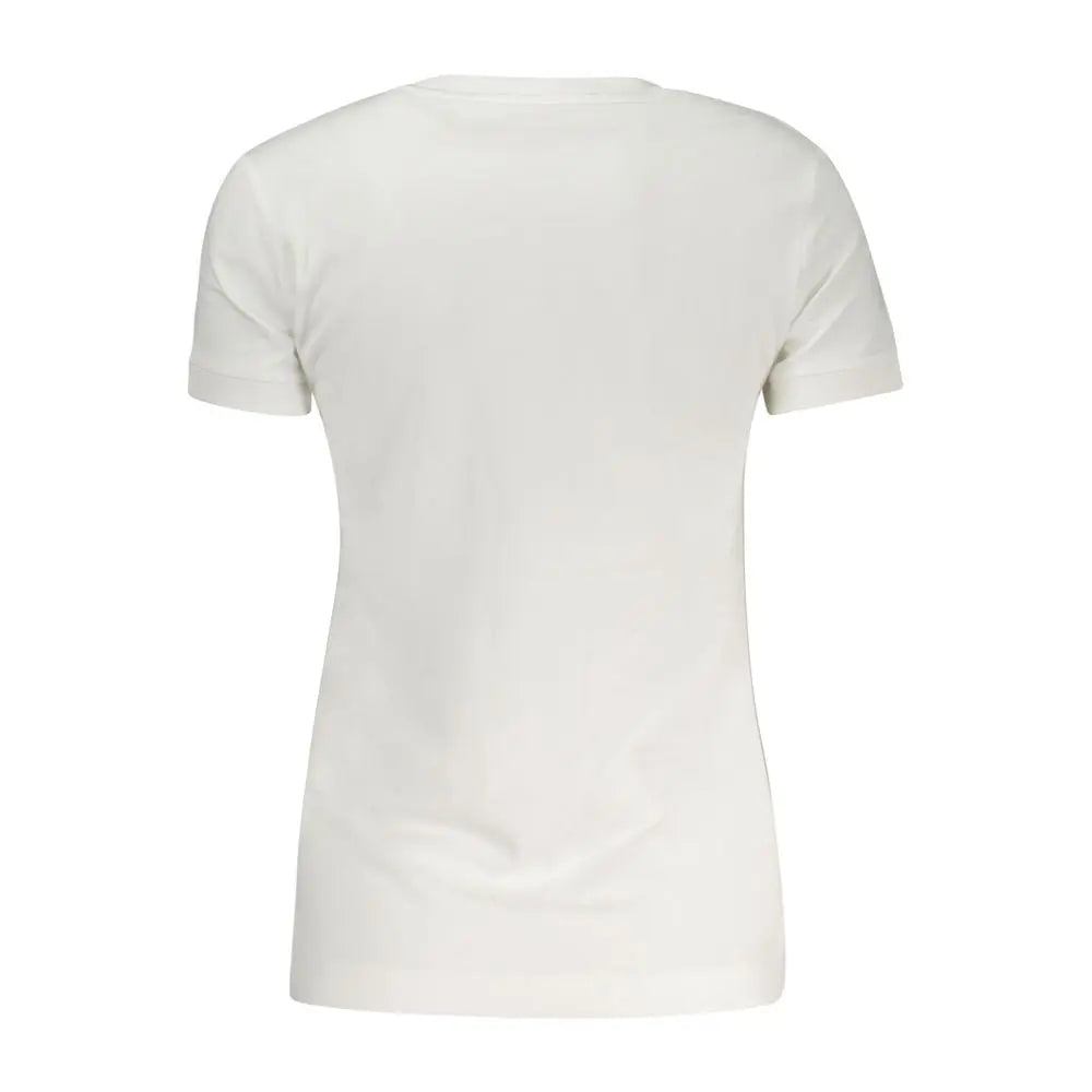 Guess Jeans White Cotton Tops & T-Shirt - MaraFormigone
