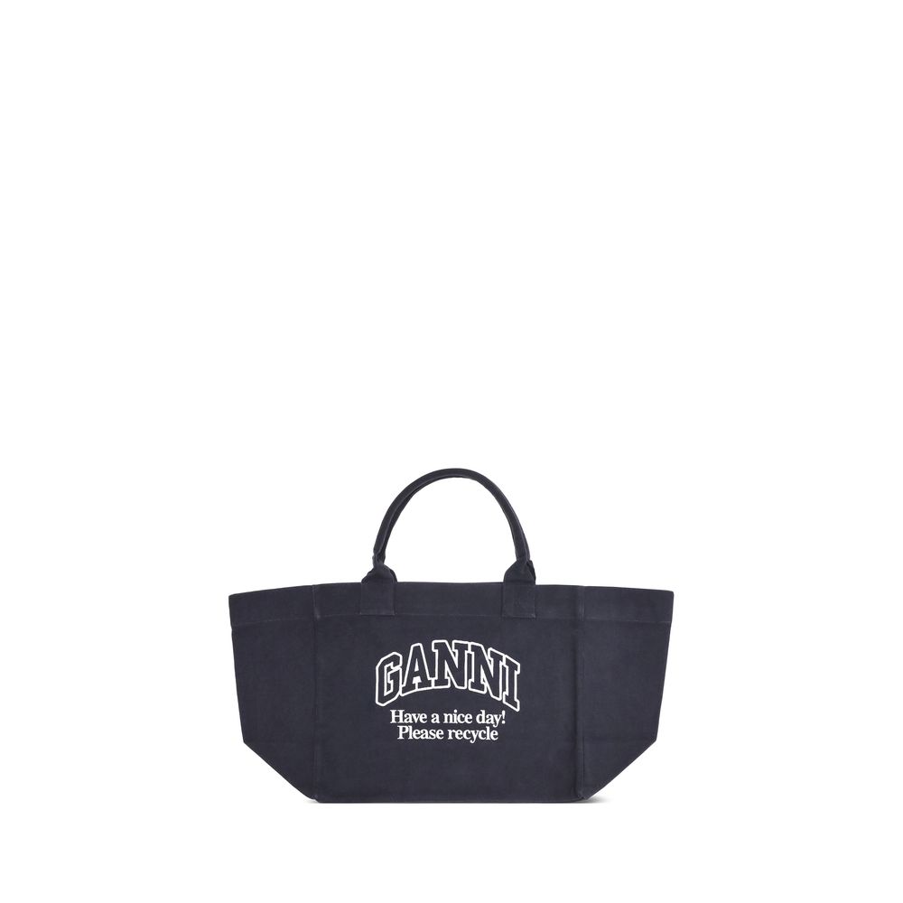Ganni XXL canvas Tote Bag Ganni
