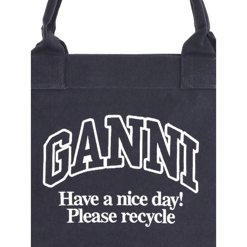 Ganni XXL canvas Tote Bag Ganni