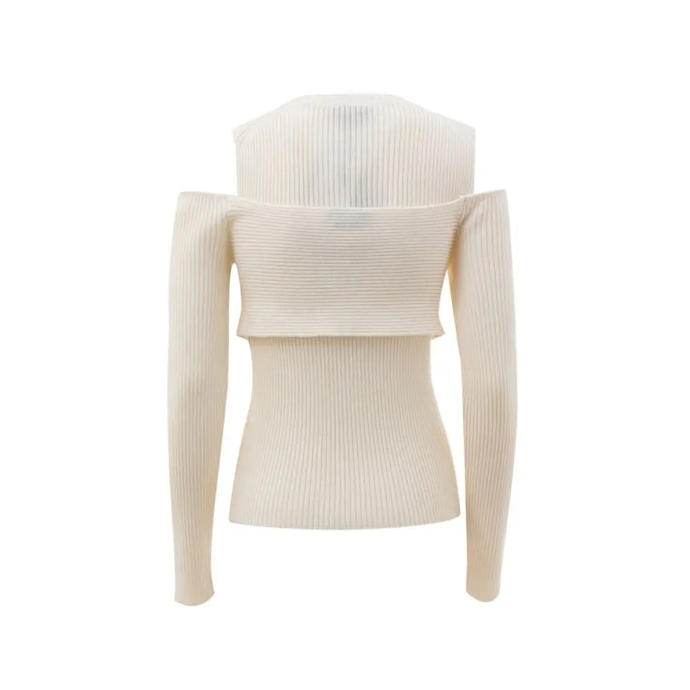 Tom Ford White Wool T-Shirt - MaraFormigone
