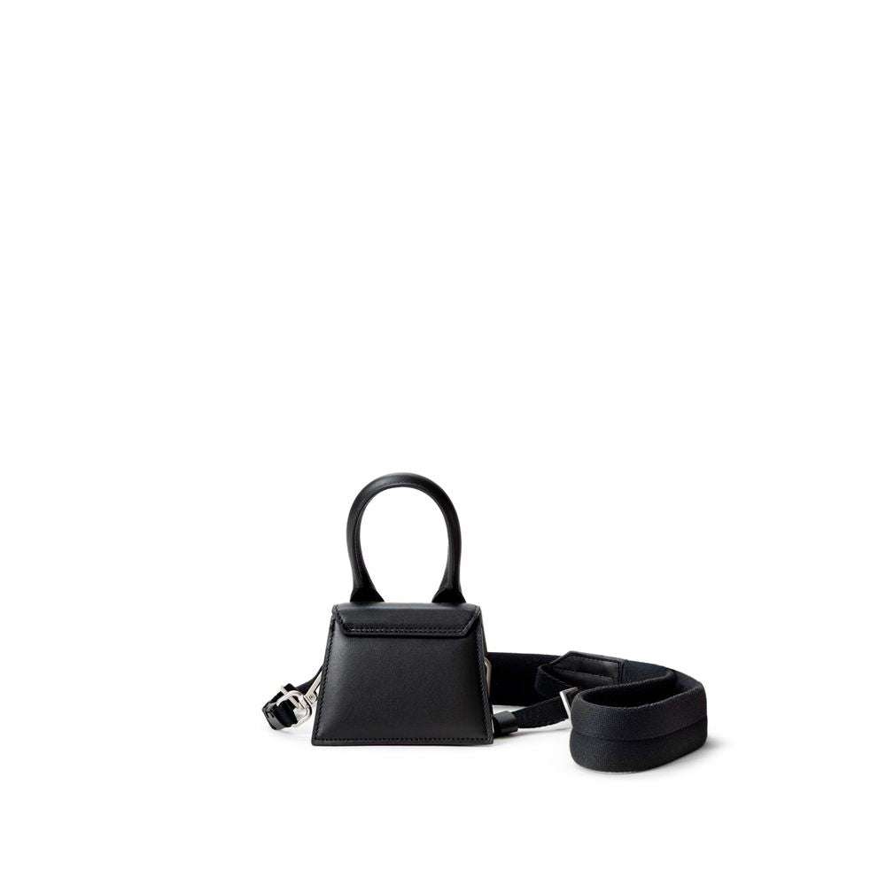 Bolsa de couro preta Jacquemus