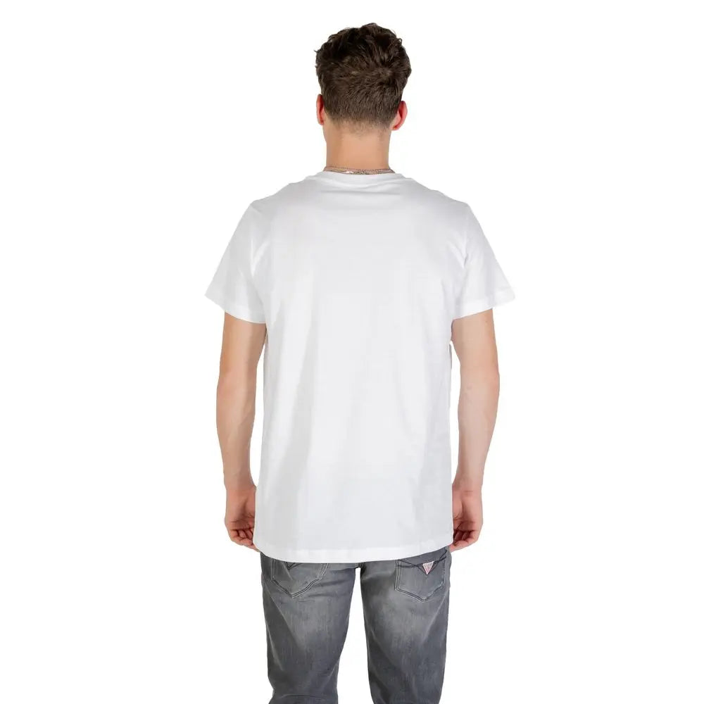 Diesel White Cotton T-Shirt - MaraFormigone