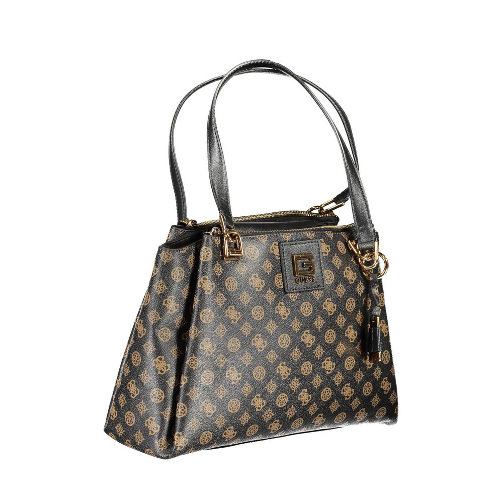 Guess Jeans Brown Polyethylene Handbag Guess Jeans