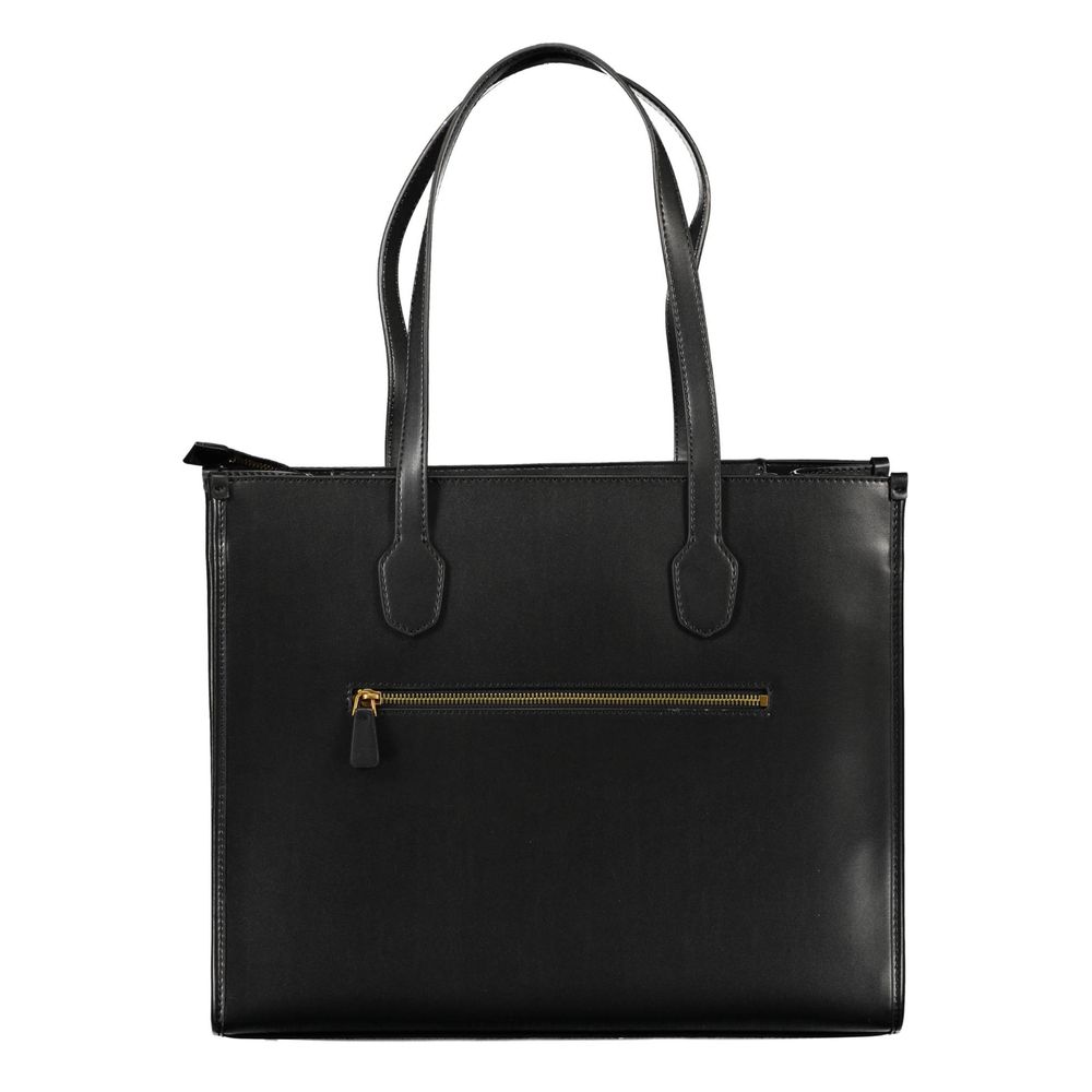 Guess Jeans Black Polyethylene Handbag Guess Jeans