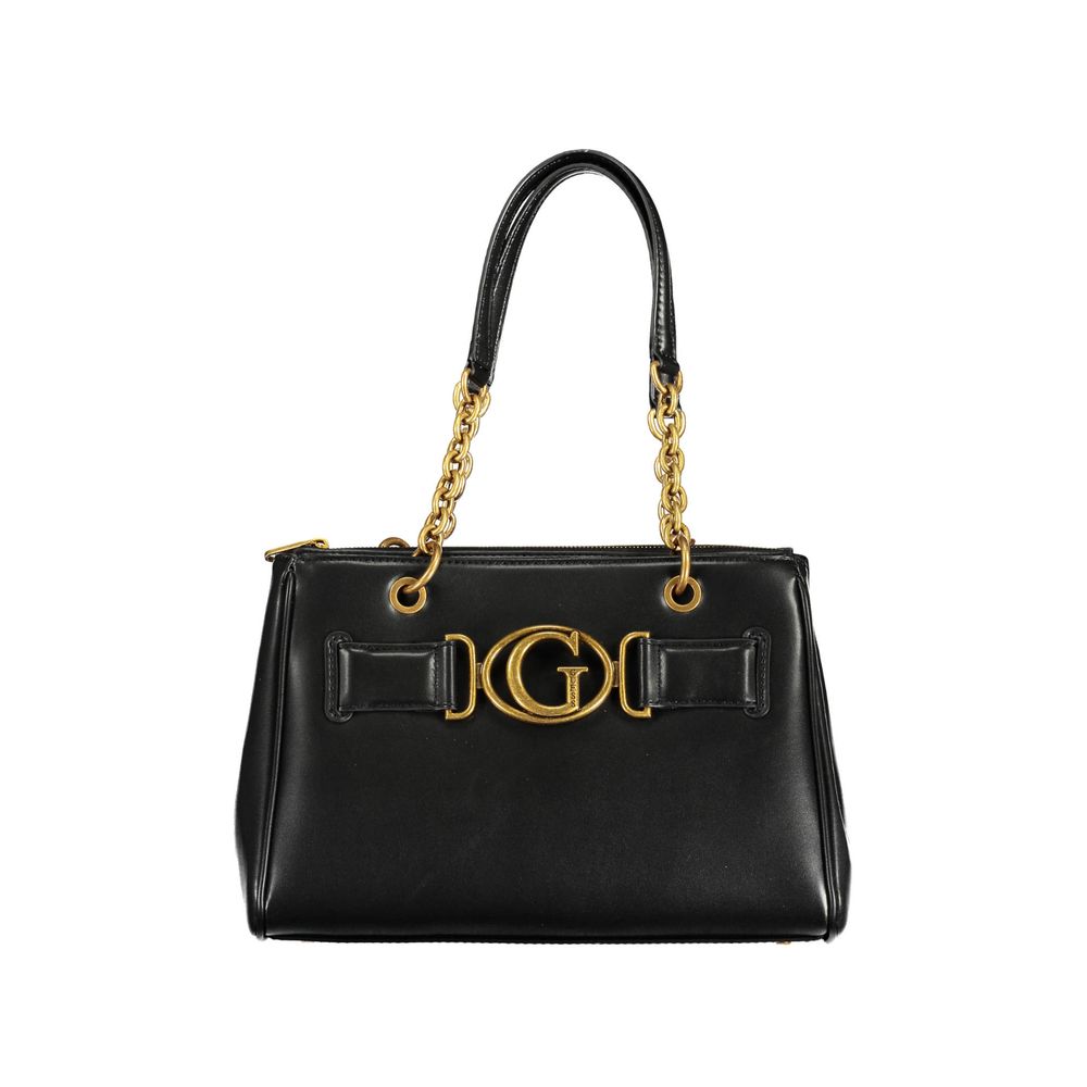 Guess Jeans Black Polyethylene Handbag Guess Jeans