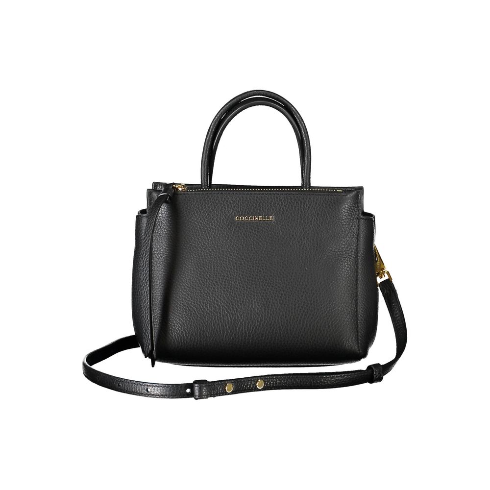 Coccinelle Black Leather Handbag Coccinelle