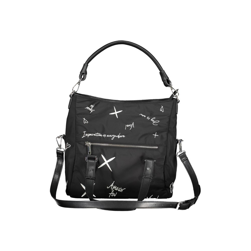 Desigual Black Polyethylene Handbag Desigual
