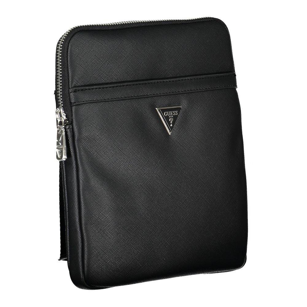 Guess Jeans Black Polyethylene Shoulder Bag Guess Jeans