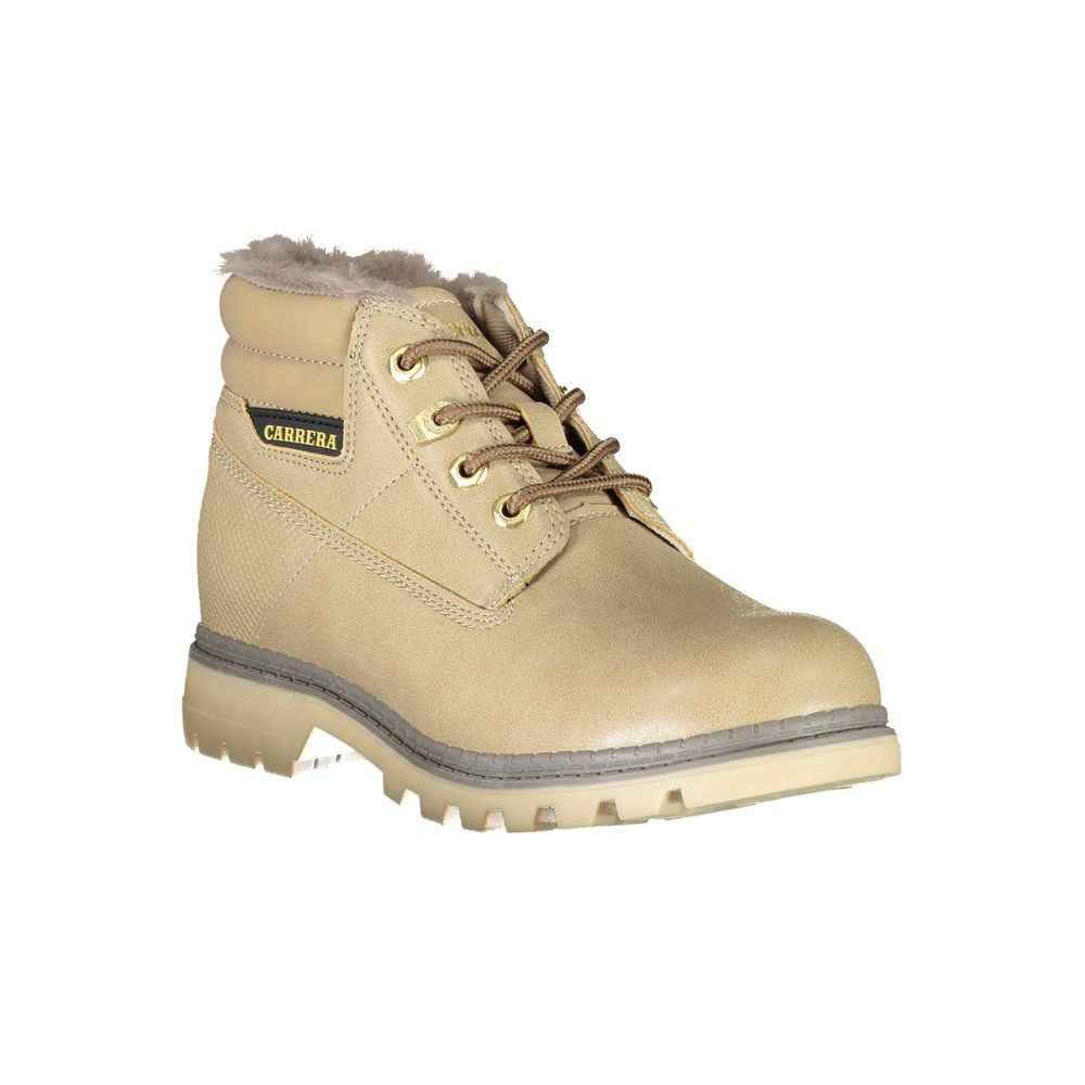 Bota de mujer Carrera Beige de poliéster