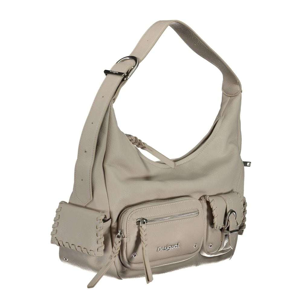 Bolso Desigual de polietileno blanco