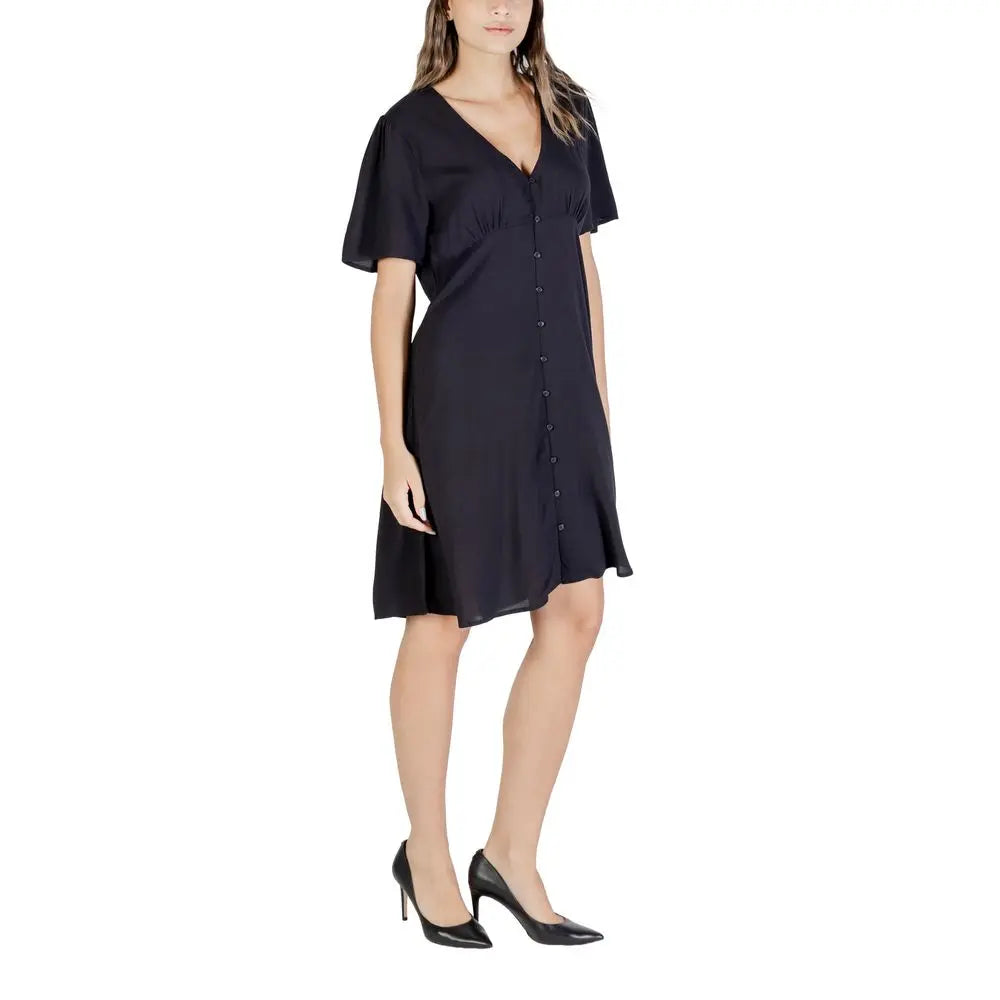 B.Young Black Viscose Midi B.Young