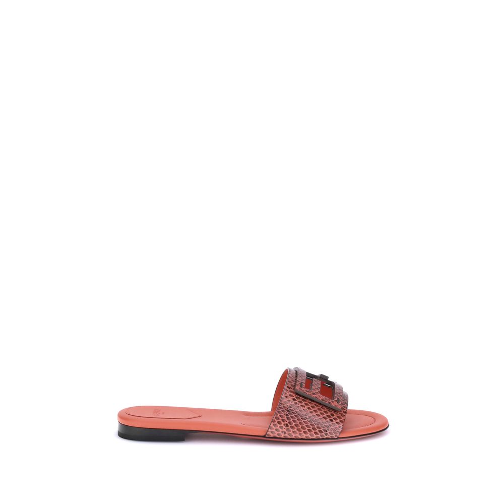 Fendi Python print Sandals Fendi