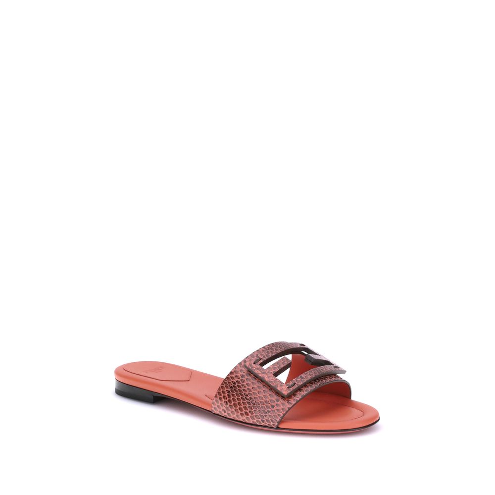 Fendi Python print Sandals Fendi