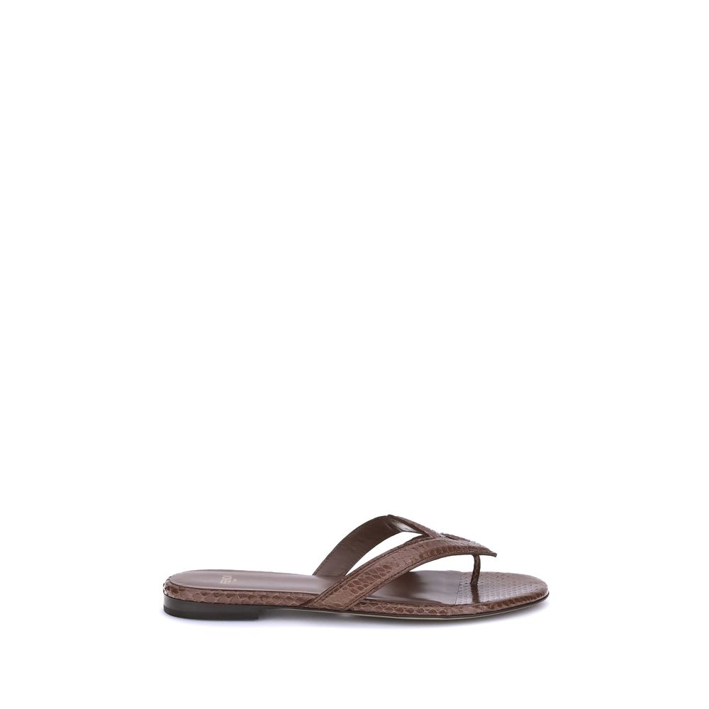 Fendi Infradito Ayers Sandals Fendi