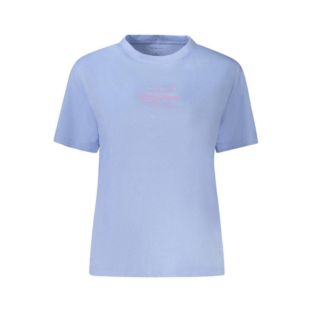 Calvin Klein Blue Cotton Tops & T-Shirt Calvin Klein