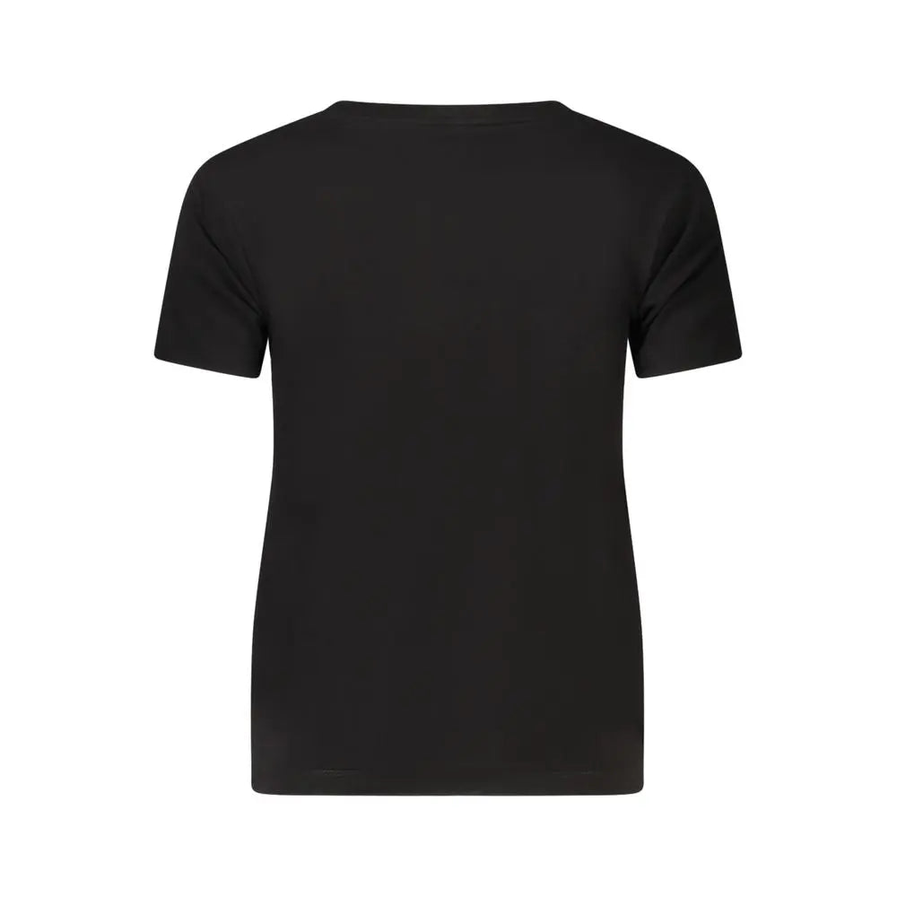 Guess Jeans Black Cotton Tops & T-Shirt - MaraFormigone