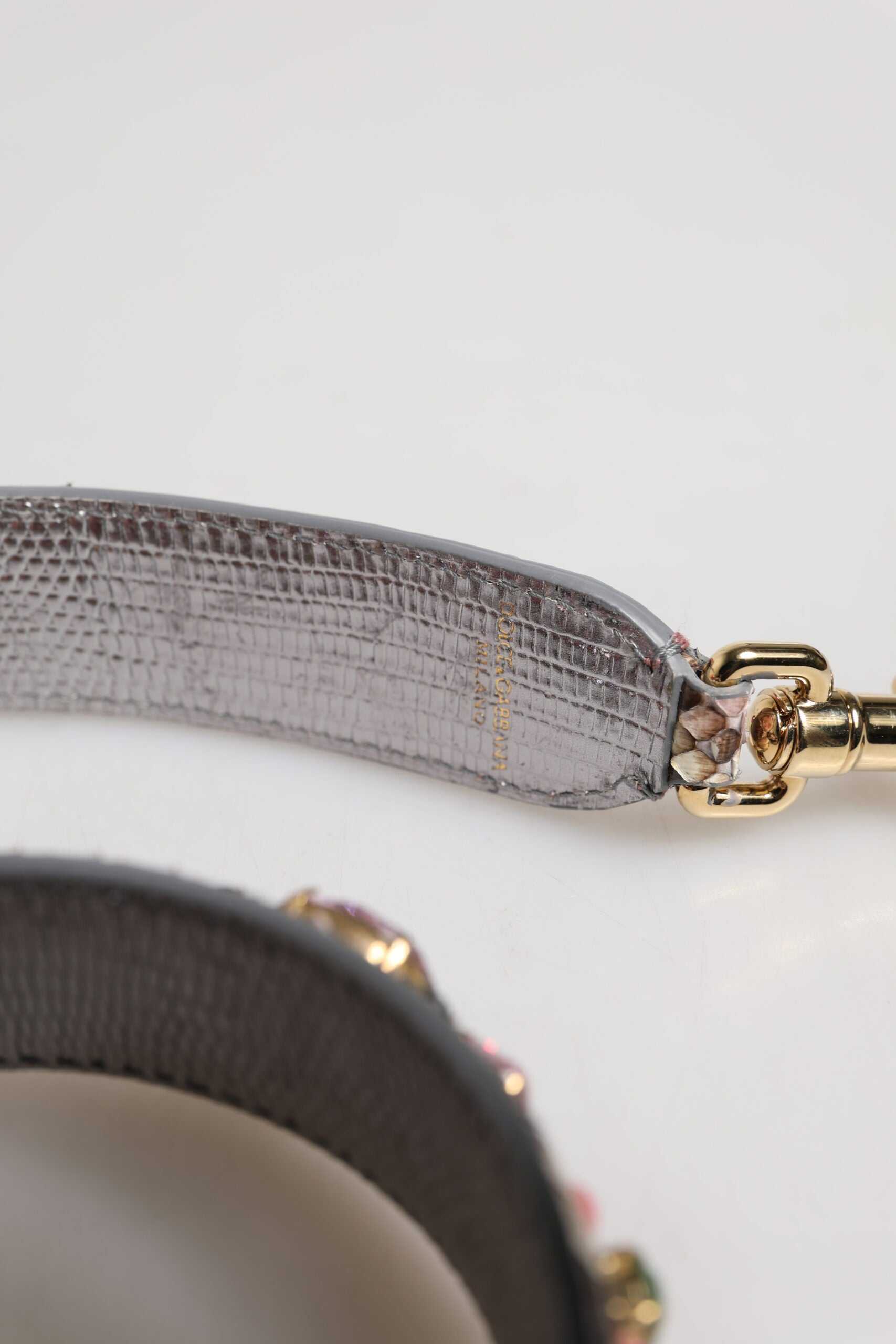 Correa de hombro para bolso Dolce &amp; Gabbana multicolor con adornos