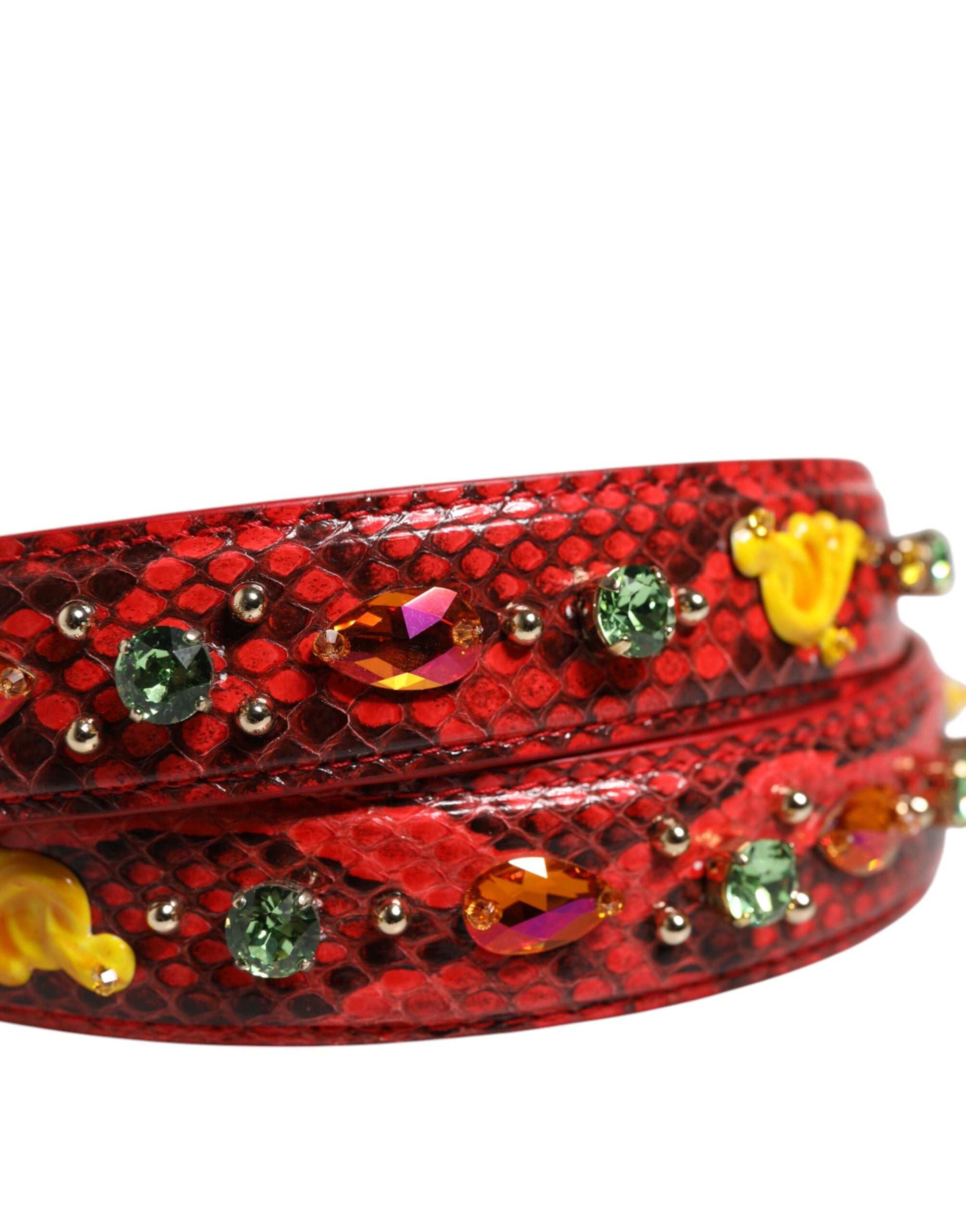 Correa de hombro para bolso Dolce &amp; Gabbana multicolor con adornos