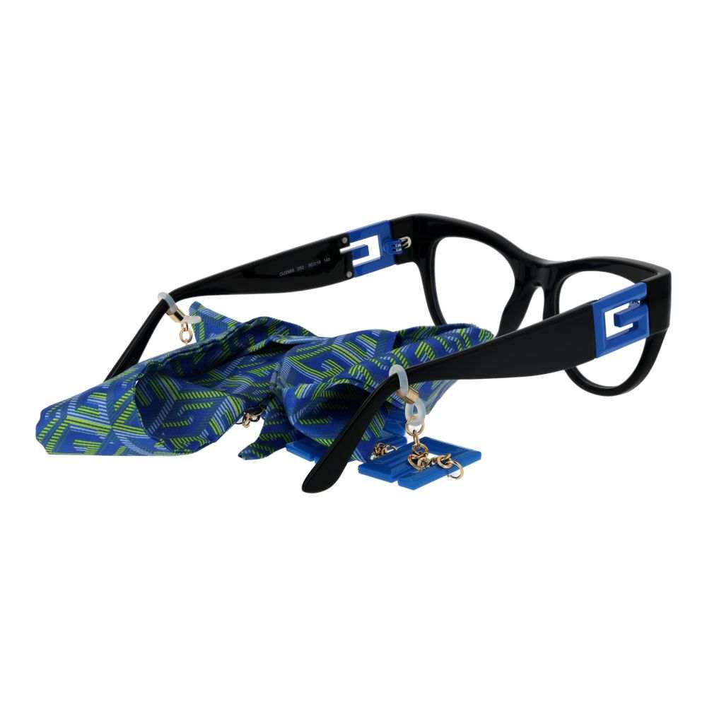 Óculos Guess de plástico preto (armações)