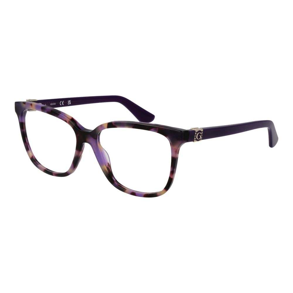 Óculos de plástico roxo Guess (armação)