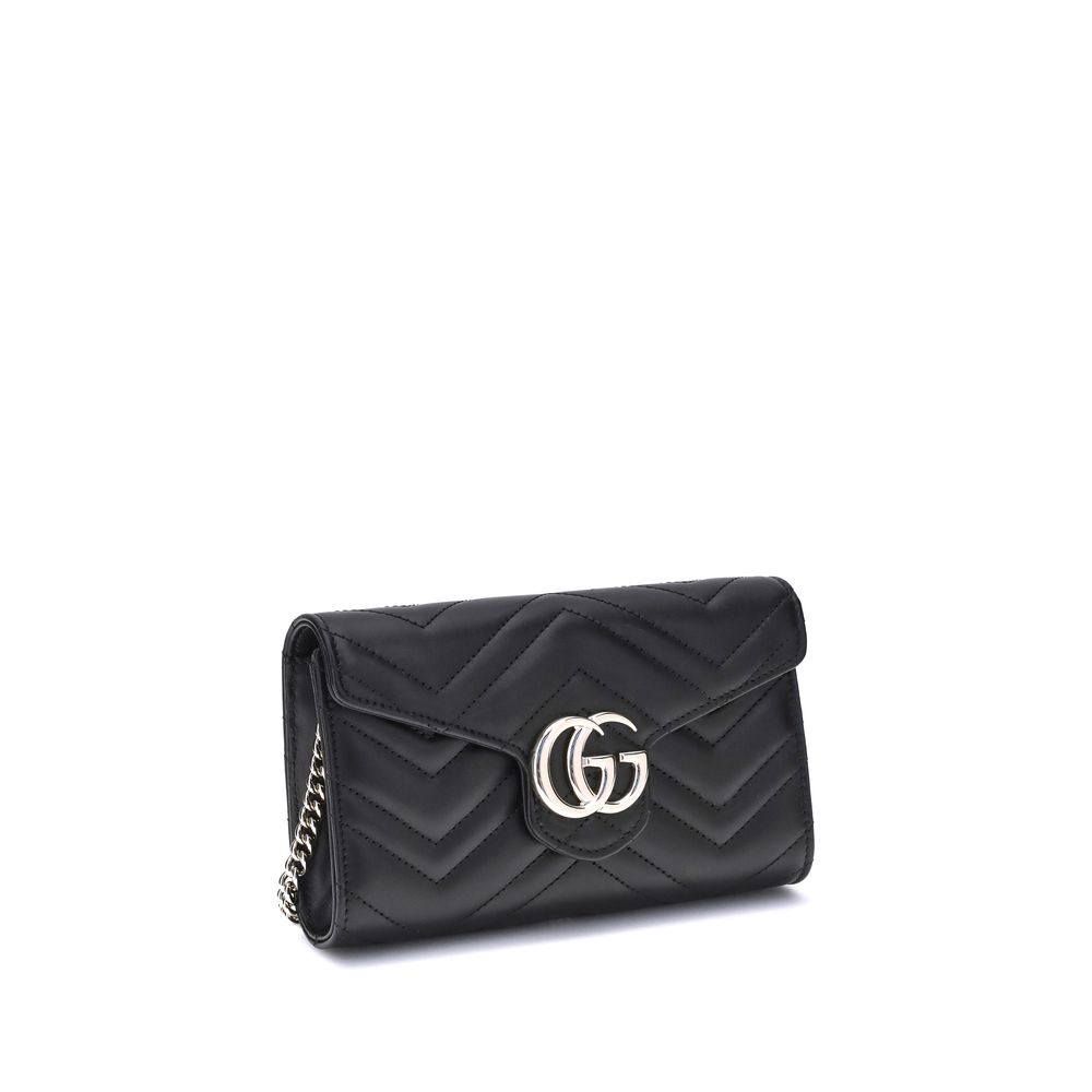 Gucci GG Marmont Wallet with Chain Gucci