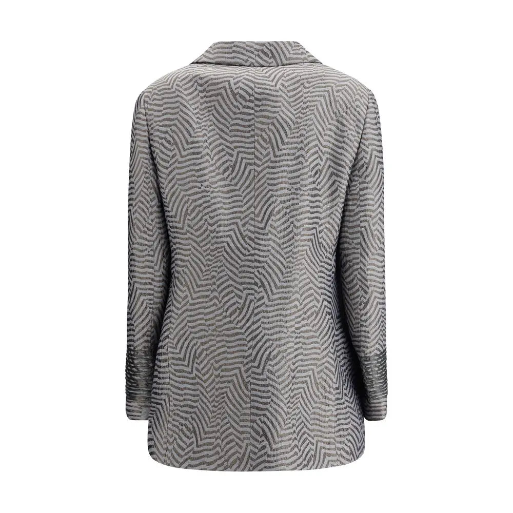 Giorgio Armani Embroidered striped Blazer Giorgio Armani