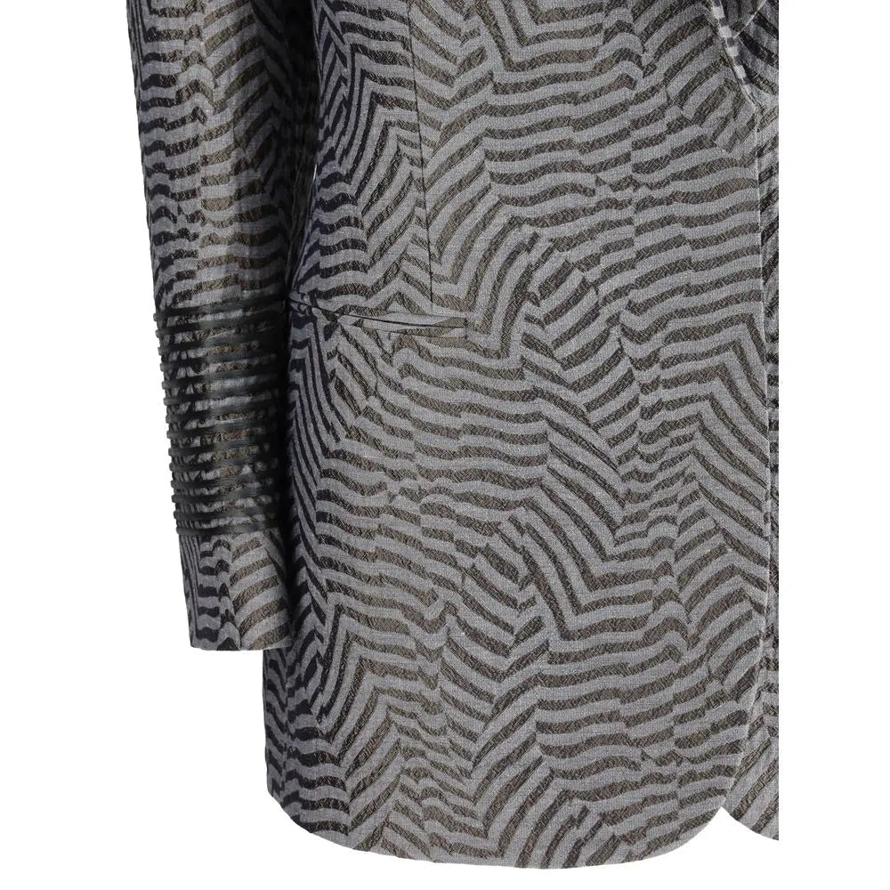 Giorgio Armani Embroidered striped Blazer Giorgio Armani