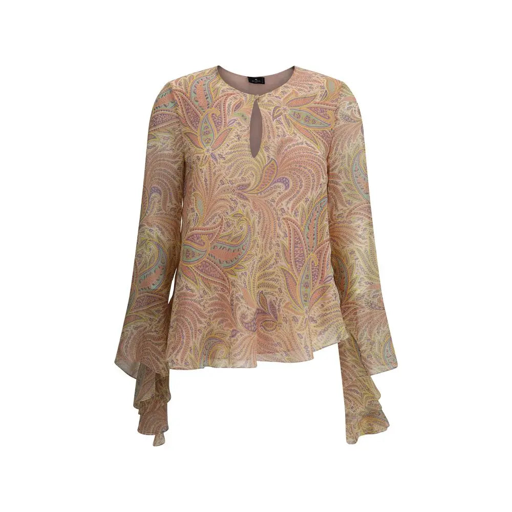 Etro Paisley print silk Blouse Etro
