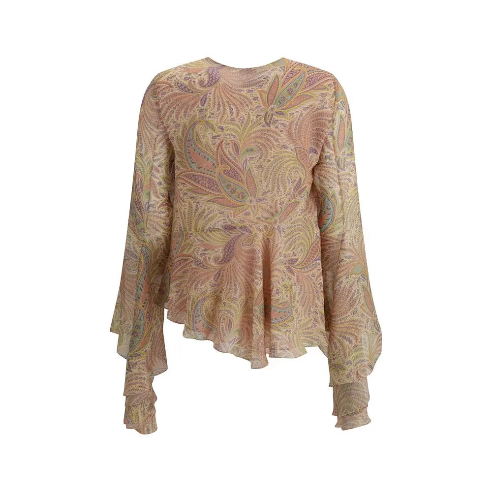 Etro Paisley print silk Blouse Etro