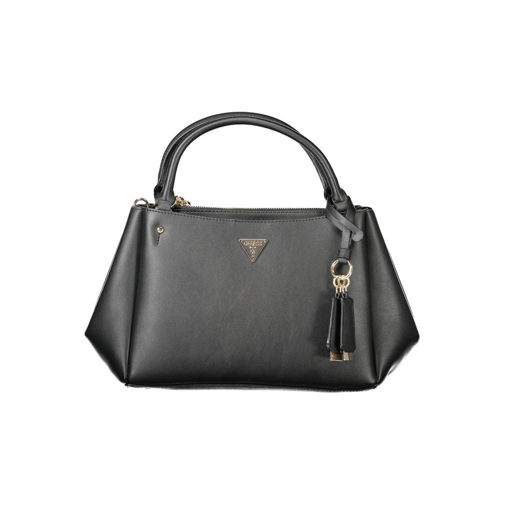 Guess Jeans Black Polyethylene Women Handbag Guess Jeans