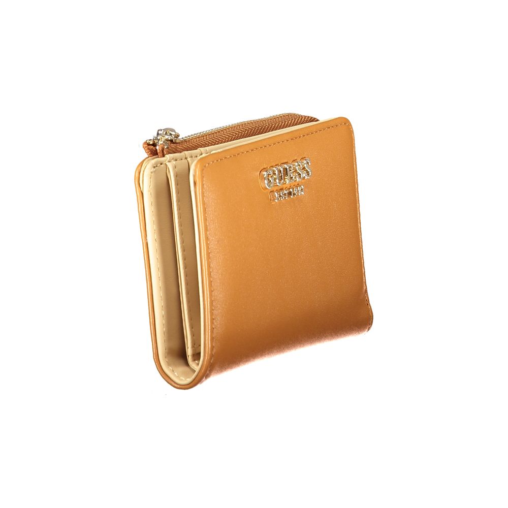 Guess Jeans Brown Polyethylene Women Wallet Guess Jeans