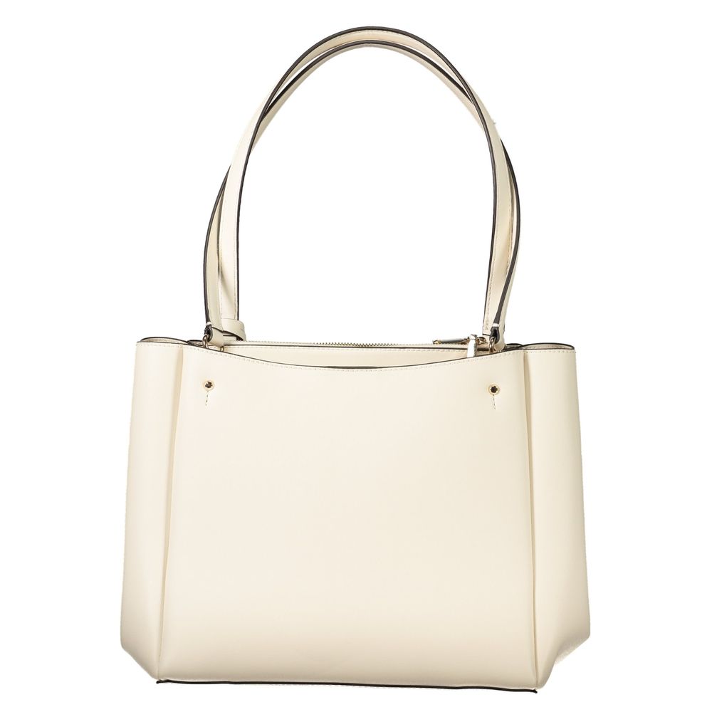 Guess Jeans White Polyethylene Women Handbag Guess Jeans