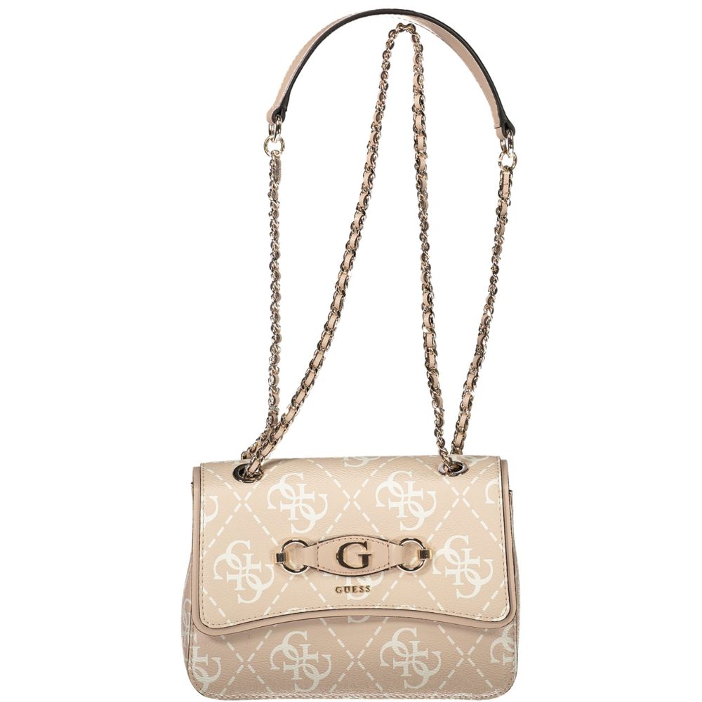 Guess Jeans Pink Polyethylene Women Handbag Guess Jeans