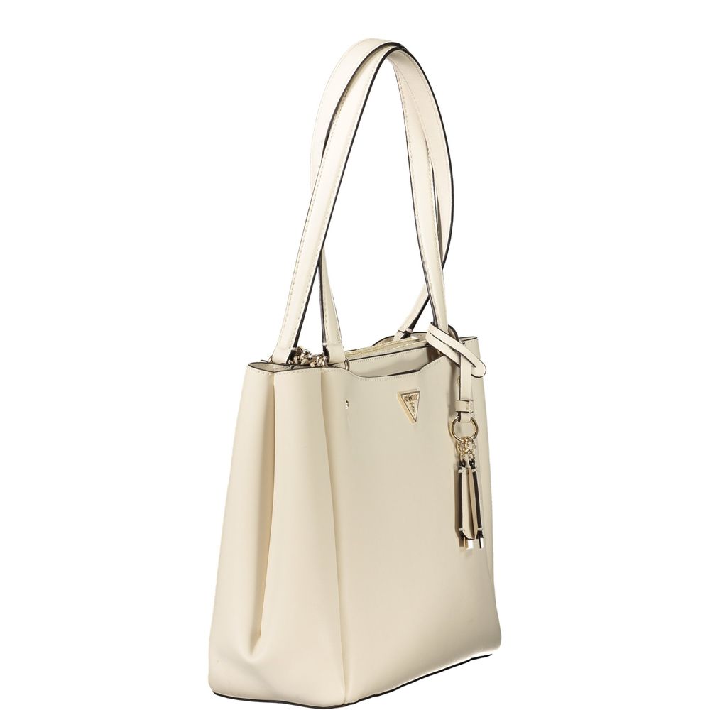 Guess Jeans White Polyethylene Women Handbag Guess Jeans