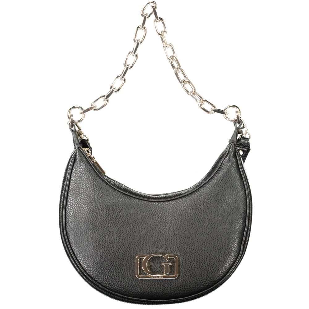 Bolsa feminina Guess Jeans em polietileno preto