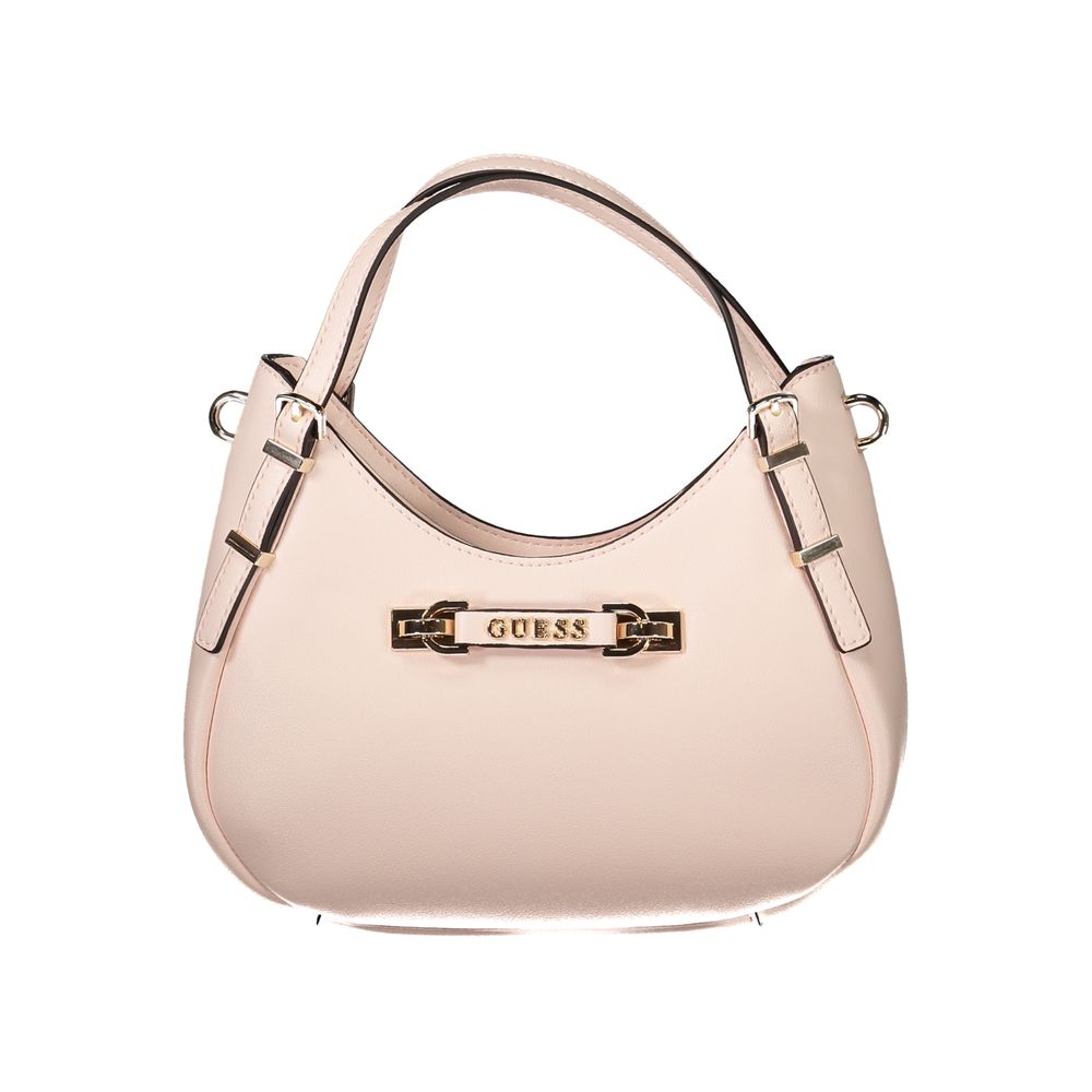Guess Jeans Pink Polyethylene Women Handbag Guess Jeans