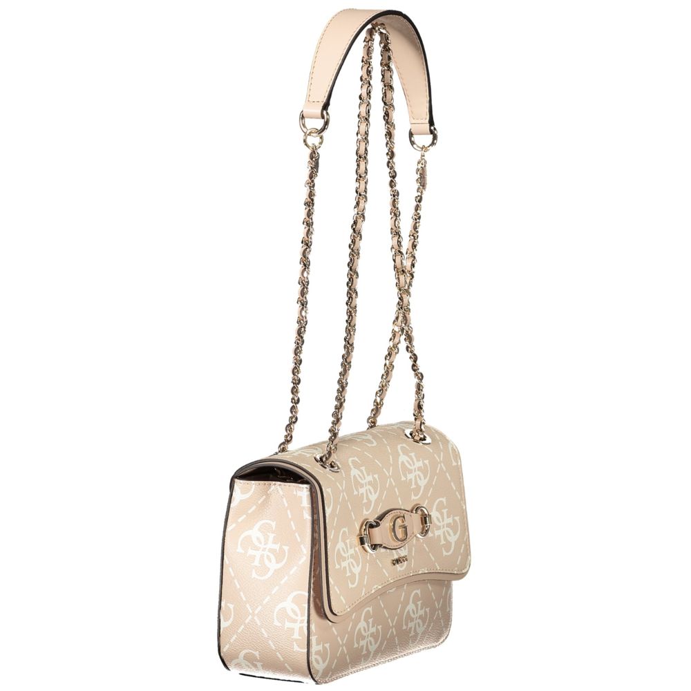 Guess Jeans Pink Polyethylene Women Handbag Guess Jeans