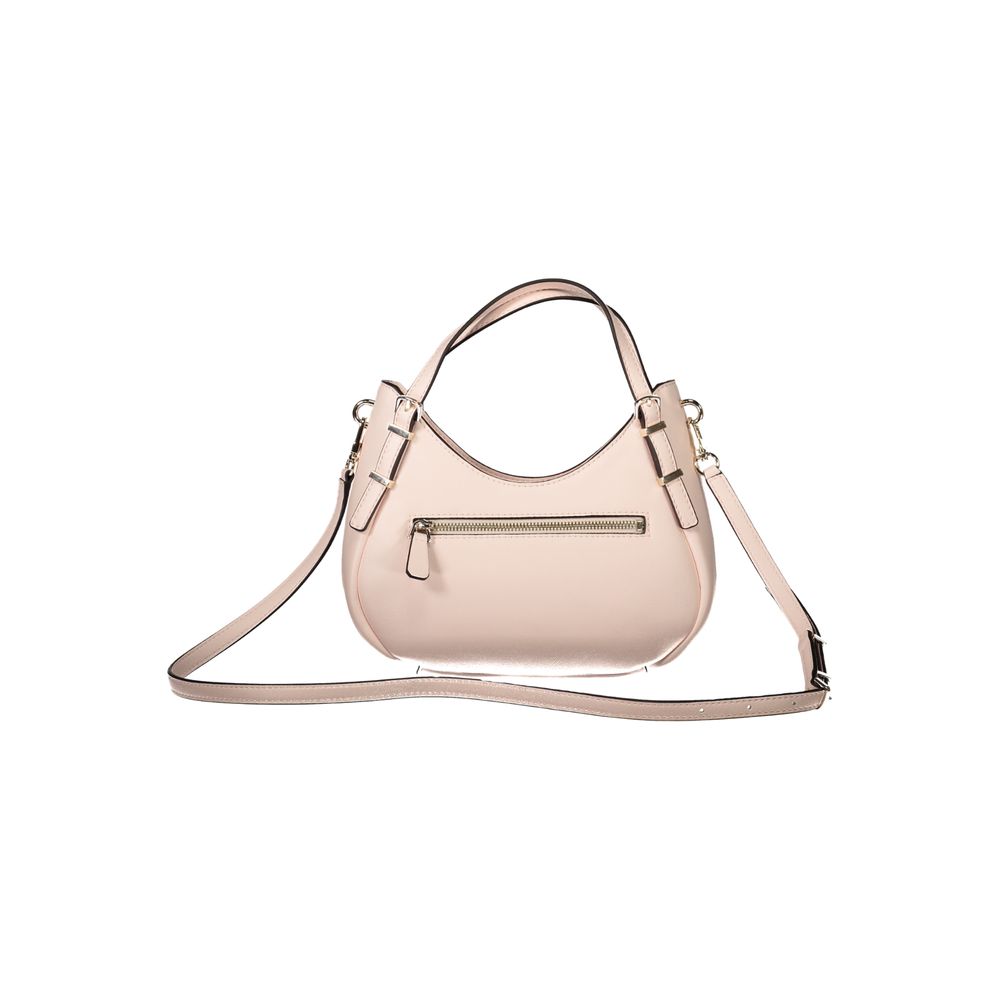 Guess Jeans Pink Polyethylene Women Handbag Guess Jeans