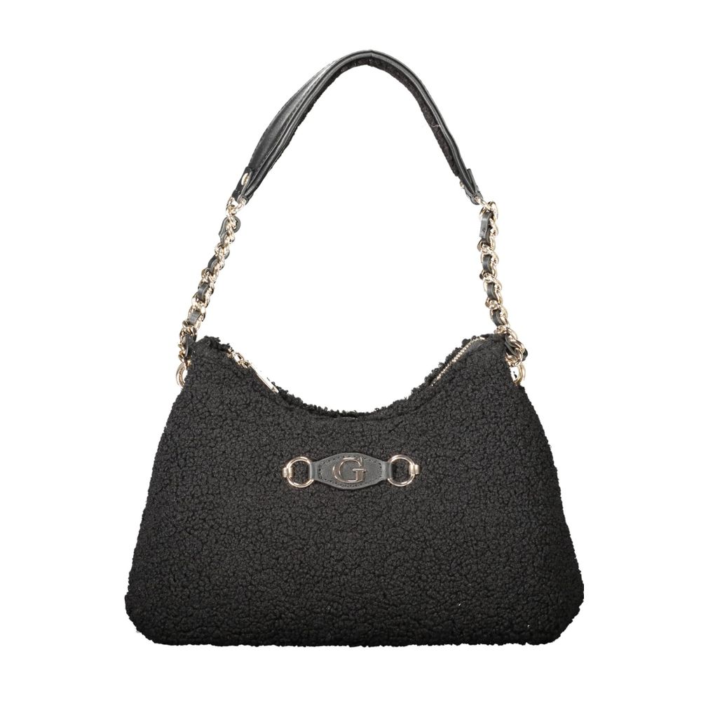 Guess Jeans Black Polyester Women Handbag Guess Jeans