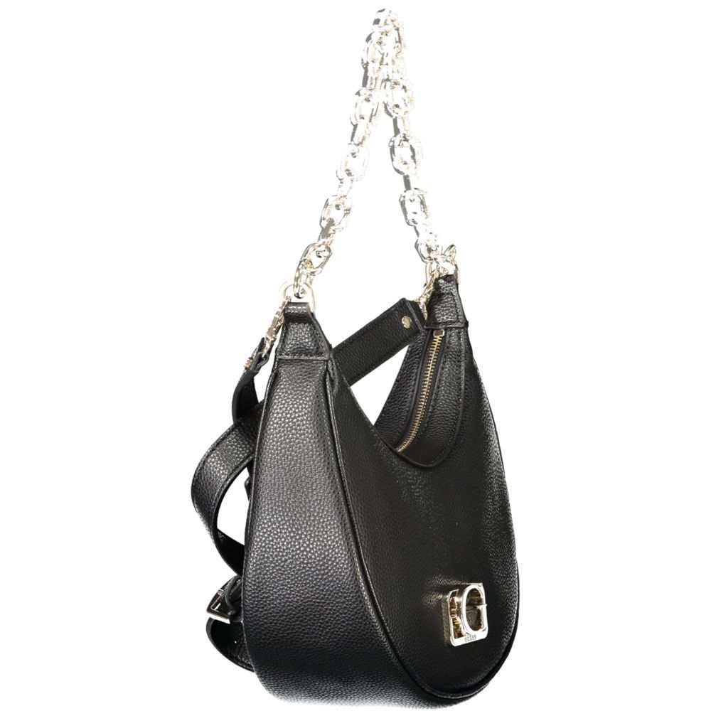Bolsa feminina Guess Jeans em polietileno preto