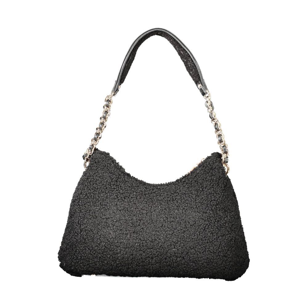 Guess Jeans Black Polyester Women Handbag Guess Jeans