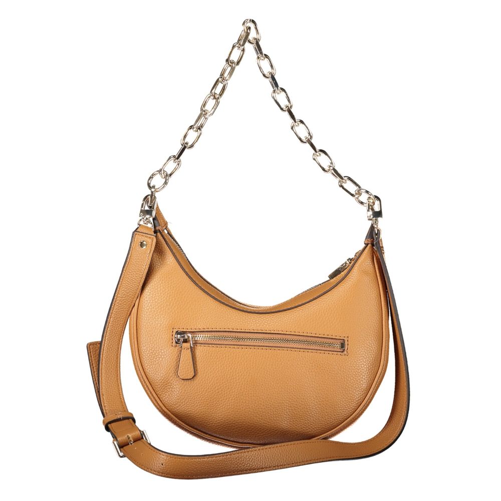 Guess Jeans Brown Polyethylene Women Handbag Guess Jeans