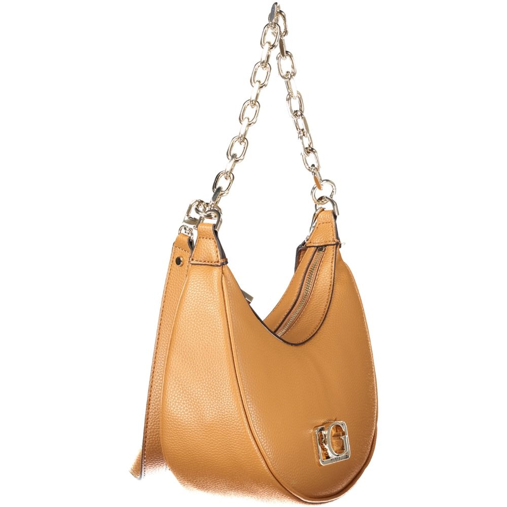 Guess Jeans Brown Polyethylene Women Handbag Guess Jeans