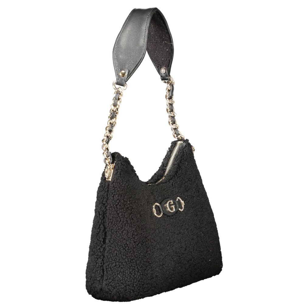 Guess Jeans Black Polyester Women Handbag Guess Jeans