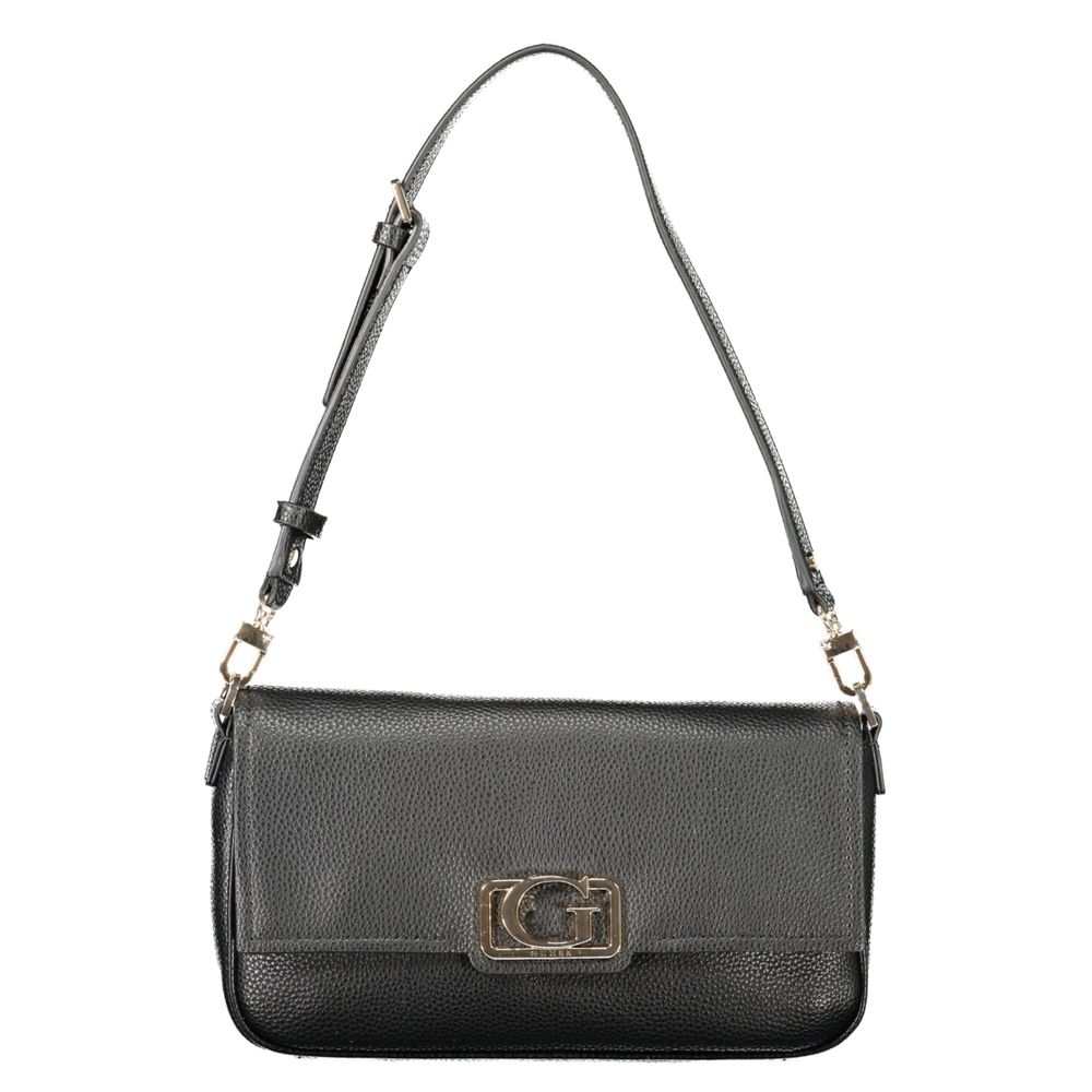 Bolsa feminina Guess Jeans em polietileno preto