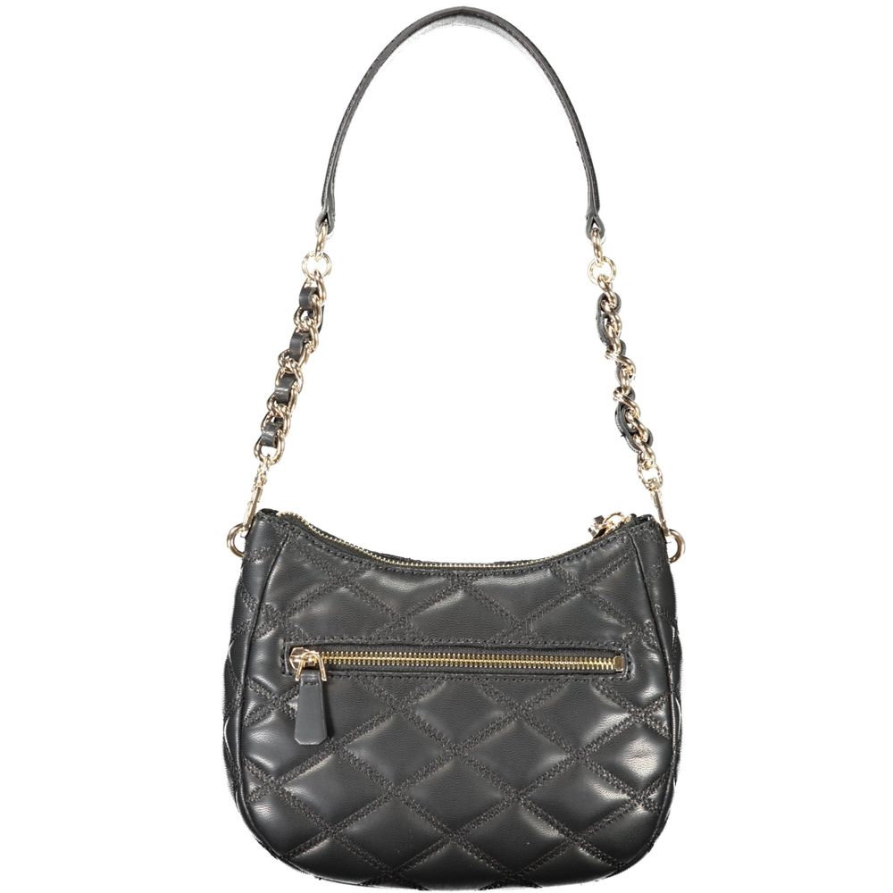 Guess Jeans Black Polyethylene Women Handbag Guess Jeans